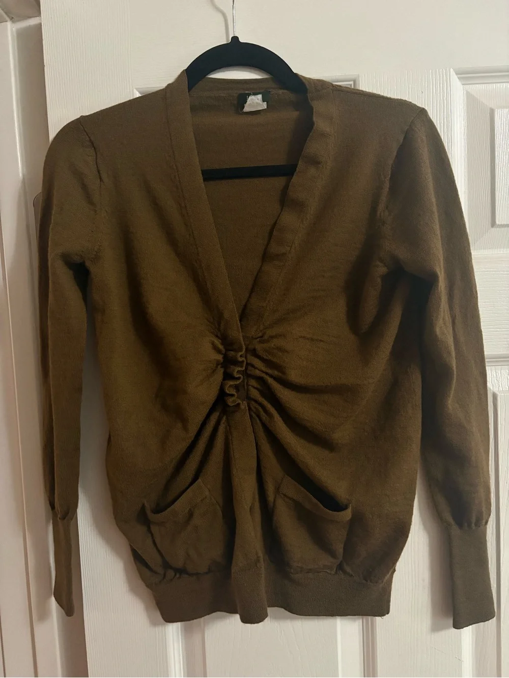 J Crew cardigan long sleeve v neck office career fall